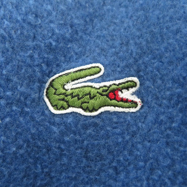 実際に弊社で買取させて頂いたCHEMISE LACOSTE/シュミーズ ラコステ フランス製/ヴィンテージ 襟付きフリース 長袖 ポロシャツ/5の画像 3枚目