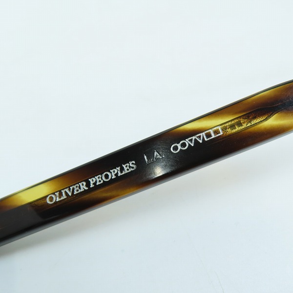 実際に弊社で買取させて頂いたOLIVER PEOPLES/オリバーピープルズ 眼鏡/メガネフレーム Sheldrake/シェルドレイク OV5036A 1003Lの画像 5枚目