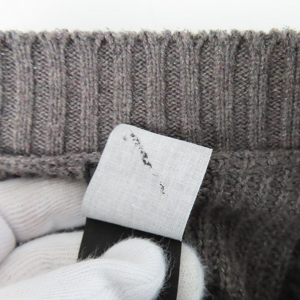 実際に弊社で買取させて頂いたThe Viridi-anne/ザ ヴィリジアン 21-22AW 顔料吹付けプルオーバー カシミア VI-3401-07 1の画像 5枚目