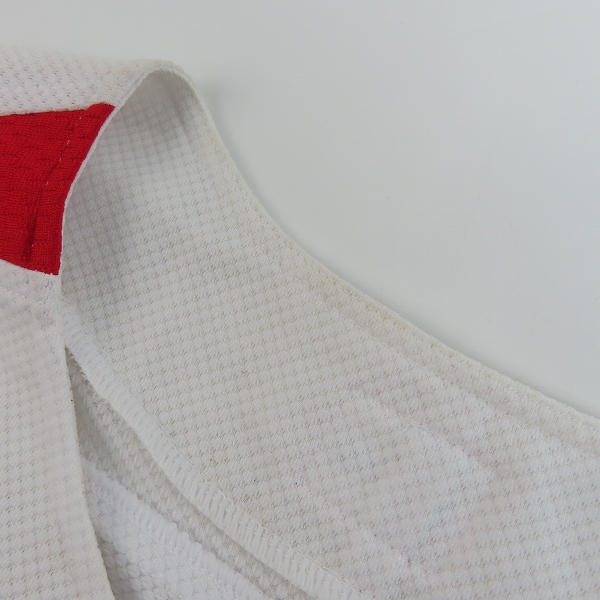 実際に弊社で買取させて頂いたZETT×BEAMS/ゼット×ビームス NPBマーク 東京ヤクルトスワローズ ホーム ユニフォーム #19 石川雅規/Oの画像 7枚目