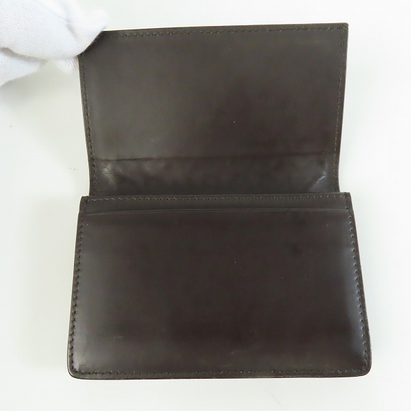 実際に弊社で買取させて頂いたBOTTEGA VENETA/ボッテガヴェネタ イントレチャート カードケース/名刺入れの画像 3枚目