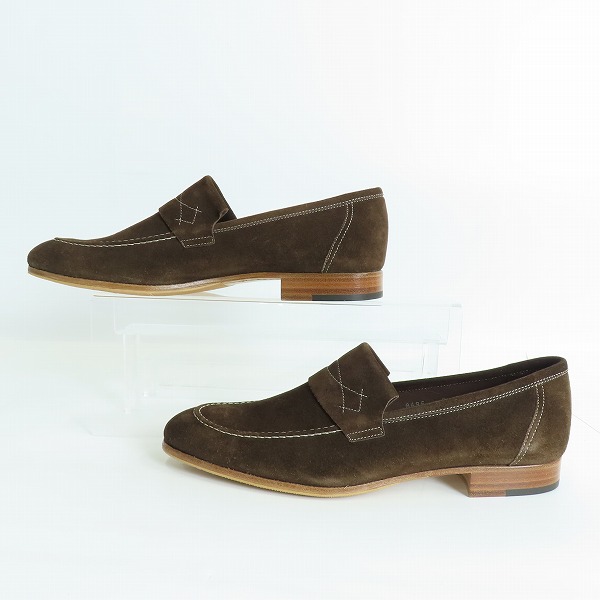 実際に弊社で買取させて頂いたJOHN LOBB/ジョンロブ スウェード ローファー YARDLEY 8695/8の画像 3枚目