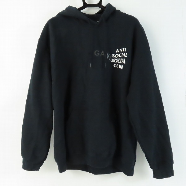 実際に弊社で買取させて頂いたAnti Social Social Club×BEAMS/アンチソーシャルソーシャルクラブ×ビームス GANSHYA プルオーバーパーカー/Lの画像 1枚目