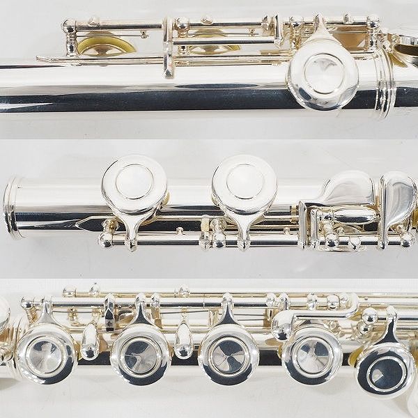 実際に弊社で買取させて頂いたYAMAHA/ヤマハ YFL-221/YFL221 フルート 日本製 ハードケース・ケースカバー付の画像 4枚目