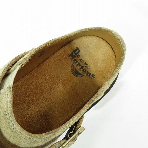 実際に弊社で買取させて頂いたDr.Martens/ドクターマーチン ISHAM/アイシャム BUCKLE MULEバックル ミュール スエード サンダルシューズ 31734292/UK7の画像 4枚目
