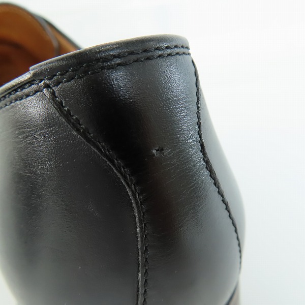 実際に弊社で買取させて頂いたSCOTCH GRAIN/スコッチグレイン インペリアル ストレートチップ ビジネスシューズ ブラック 937/24.5の画像 6枚目