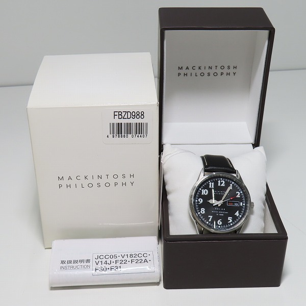実際に弊社で買取させて頂いたMACKINTOSH PHILOSOPHY/マッキントッシュ フィロソフィー 腕時計 V158-KXC0の画像 9枚目