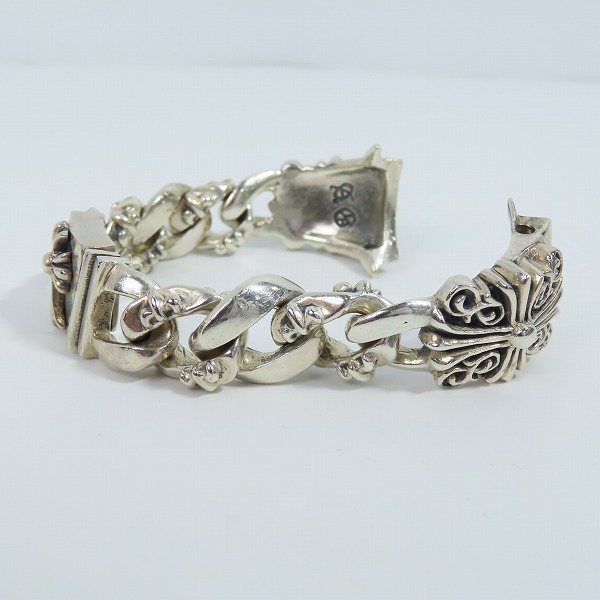 実際に弊社で買取させて頂いたA&G/エーアンドジー ファンシーリンク IDウォッチブレスレットの画像 2枚目