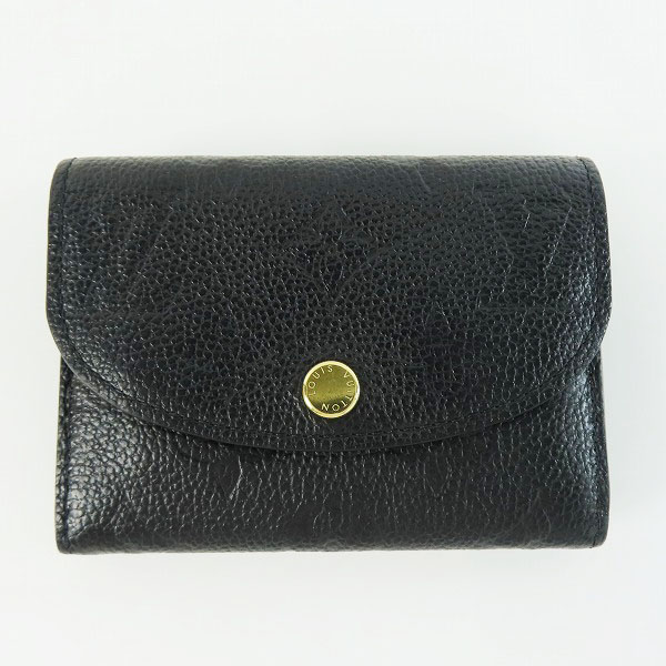 実際に弊社で買取させて頂いたLOUIS VUITTON/ルイヴィトン  ポルトモネ・ロザリ ノワール カードコインケース M81455