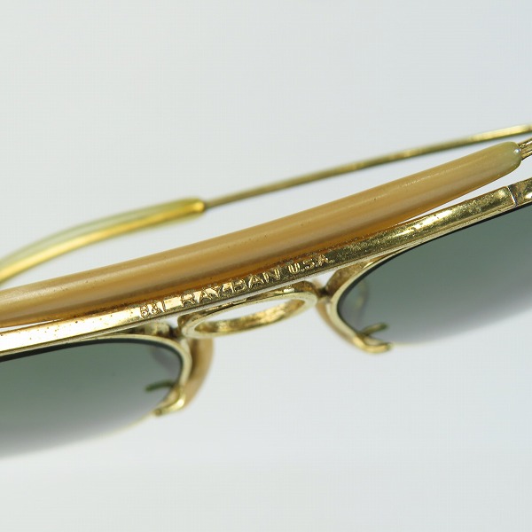 実際に弊社で買取させて頂いたRay-Ban/レイバン B&L/ボシュロム社製 ティアドロップ型 サングラスの画像 7枚目