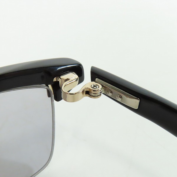 実際に弊社で買取させて頂いた999.9/フォーナインズ ハーフリム サングラス/アイウェア M-802の画像 5枚目