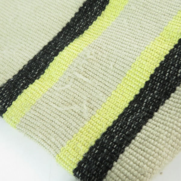 実際に弊社で買取させて頂いたMARNI/マルニ ストライプ柄 フリンジ付きハンモックバッグ ストライプ柄の画像 6枚目