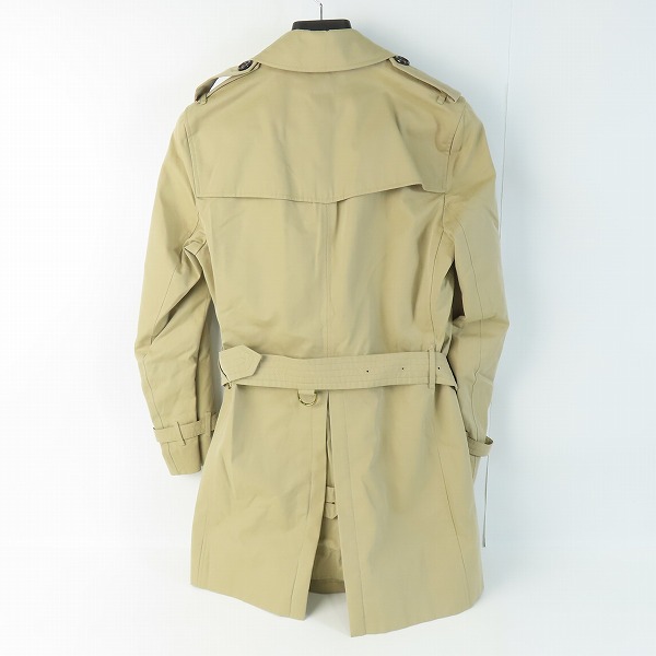 実際に弊社で買取させて頂いたBURBERRY London England/バーバリーロンドン THE KENSINGTON 裏ノバチェックトレンチコート 3983339/44の画像 1枚目