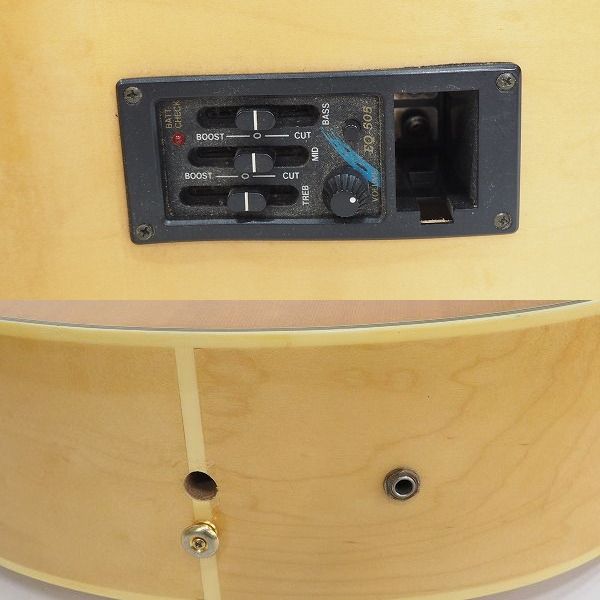 実際に弊社で買取させて頂いた★【難有り】Epiphone/エピフォン EJ 200 アコースティックギター/アコギ エレアコ仕様の画像 7枚目