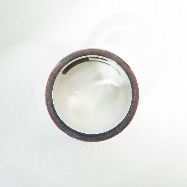 実際に弊社で買取させて頂いたGUCCI/グッチ ブランテッドG Gロゴ リング シルバー 925 8号の画像 5枚目