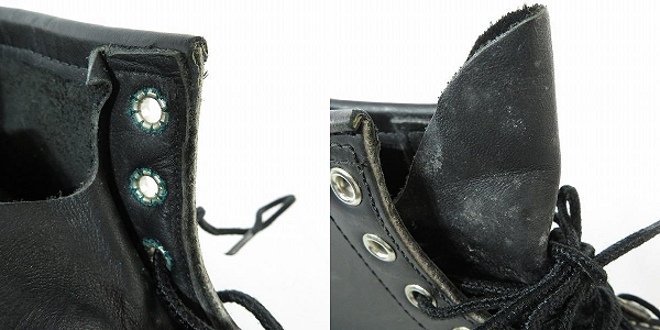 実際に弊社で買取させて頂いたREDWING/レッドウィング モックブーツ/アイリッシュセッター ブラック 8130/8Dの画像 9枚目