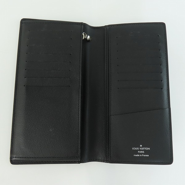 実際に弊社で買取させて頂いたLOUIS VUITTON/ルイヴィトン ポルトフォイユ ブラザ ダミエ グラフィット 二つ折り 長財布 N62665の画像 3枚目