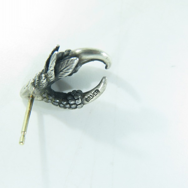 実際に弊社で買取させて頂いた【ギャラ付】Bloody Mary/ブラッディマリー Luck dove ピアスの画像 5枚目