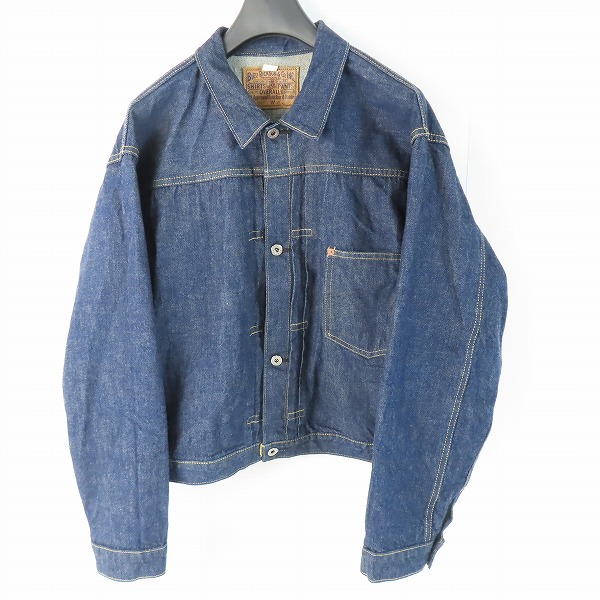 実際に弊社で買取させて頂いたBUZZRICKSON'S/バズリクソンズ WORLD WAR II DENIM BLOUSE デニムジャケット 13.6oz 大戦モデル BR16041T/46