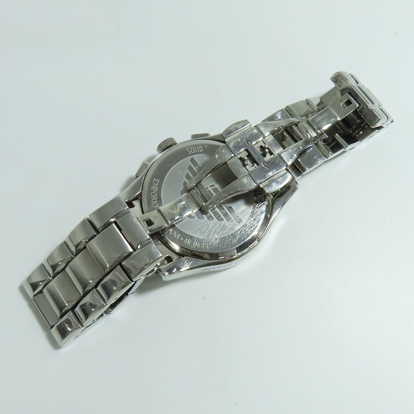 実際に弊社で買取させて頂いたEMPORIO ARMANI/エンポリオアルマーニ クロノグラフ 腕時計 AR-0673の画像 3枚目