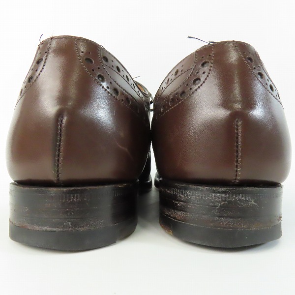 実際に弊社で買取させて頂いたChurch's/チャーチ ウィングチップ レザーシューズ/5.5Fの画像 1枚目