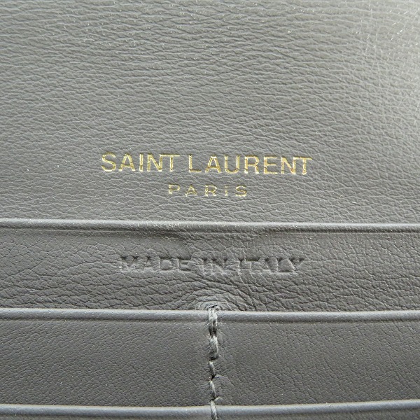 実際に弊社で買取させて頂いたSAINT LAURENT PARIS/サンローランパリ 二つ折り 長財布の画像 5枚目