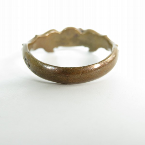 実際に弊社で買取させて頂いた【ギャラ付き】STARLINGEAR/スターリンギア Copper/銅 カッパー コッパー フライングスカルリング 23の画像 3枚目