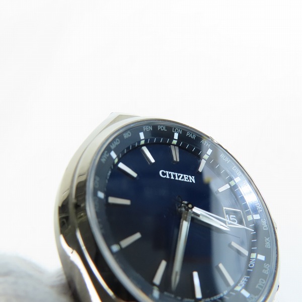 実際に弊社で買取させて頂いたCITIZEN/シチズン ATTESA/アテッサ デイト 電波ソーラー 腕時計/ウォッチ H149-S118921の画像 6枚目