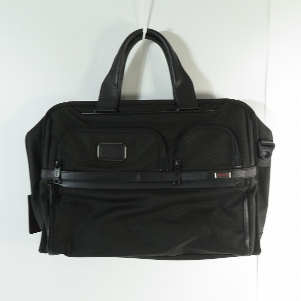 実際に弊社で買取させて頂いた【ギャラ付き】TUMI/トゥミ ALPHA 2/アルファ 2WAY ショルダー ビジネスバッグ/ブリーフケース ブラック 2603109D3E