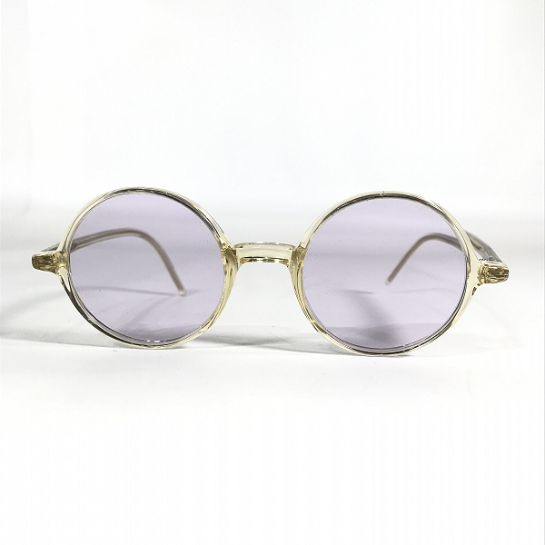 実際に弊社で買取させて頂いた白山眼鏡店/ハクサンガンキョウテン ラウンド メガネフレーム アイウェアの画像 1枚目