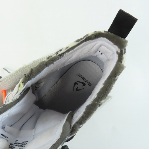 実際に弊社で買取させて頂いたNIKE×READYMADE/ナイキ×レディメイド BLAZER MIDブレーザーミッド CZ3589-100 /27.5の画像 4枚目