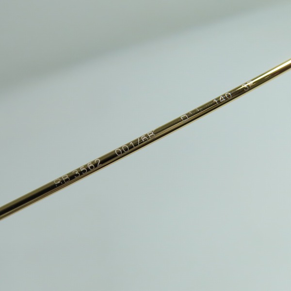 実際に弊社で買取させて頂いたRay-Ban/レイバン CHROMANCE/クロマンス ティアドロップ 偏光レンズ サングラス アイウェア RB3562の画像 7枚目