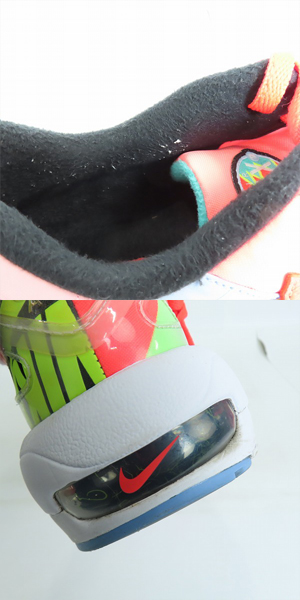 実際に弊社で買取させて頂いたNIKE×ATMOS/ナイキ×アトモス AIR MAX2 LIGHT QS/エア マックス2 ライト クイックストライク BV7406-001/30.0の画像 7枚目