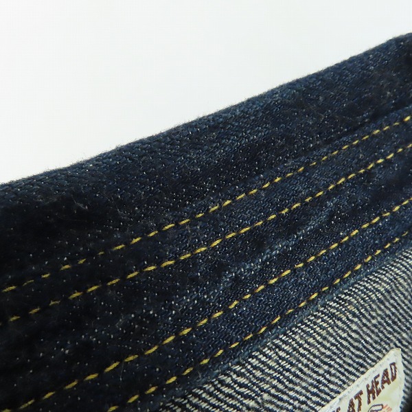 実際に弊社で買取させて頂いたFLAT HEAD/フラットヘッド DENIM WESTERN L/S SHIRT/デニム ロングスリーブ/長袖 ウエスタンシャツ 7002W Size：40の画像 5枚目