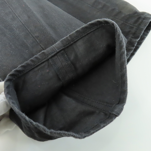 実際に弊社で買取させて頂いたvisvim/ビズビム SOCIAL SCULPTURE 03 CMYK BLK/ソーシャルスカルプチャー ブラック デニムパンツ 0122205005007/W38L30の画像 9枚目
