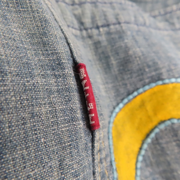 実際に弊社で買取させて頂いたEVISU/エヴィス/エビス LOT.2005 カモメ/かもめ プリント ハーフパンツ 36の画像 6枚目