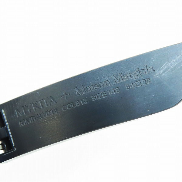 実際に弊社で買取させて頂いたMaison Margiela×MYKITA/メゾンマルジェラ×マイキータ サングラス/アイウェア MMRAW014 COL.812の画像 7枚目