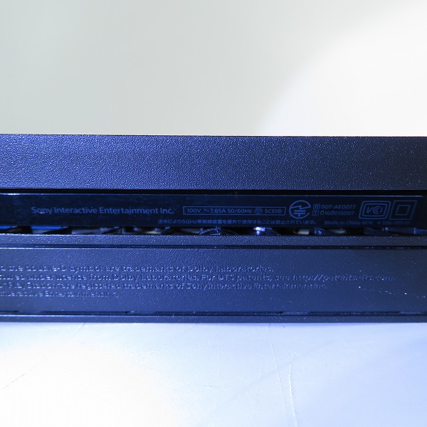 実際に弊社で買取させて頂いたSONY/ソニー PlayStation4/PS4/プレイステーション4 500GB 本体 CUH-2000A ジェット・ブラック【簡易動作確認済】の画像 4枚目