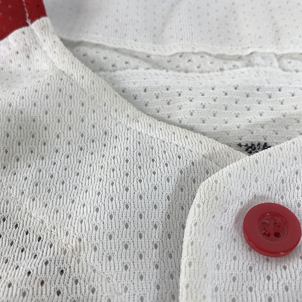 実際に弊社で買取させて頂いたZETT×BEAMS/ゼット×ビームス 東京ヤクルトスワローズ レプリカユニフォーム #19 石川雅規 YSRP2/フリー(XL)の画像 9枚目