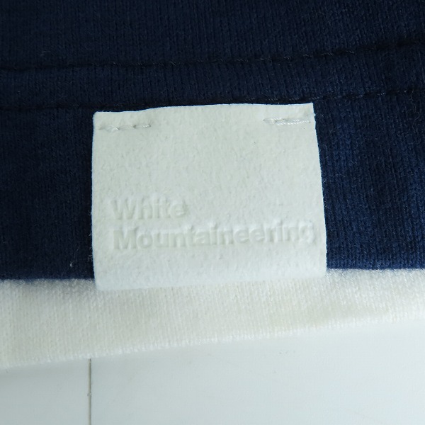 実際に弊社で買取させて頂いたWHITE MOUNTAINEERING/ホワイトマウンテニアリング 半袖Tシャツ wm1771518/1の画像 3枚目