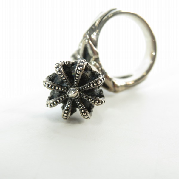 実際に弊社で買取させて頂いたJustin Davis/ジャスティンデイビス ハートフルリング 指輪 SRJ404/9号の画像 8枚目