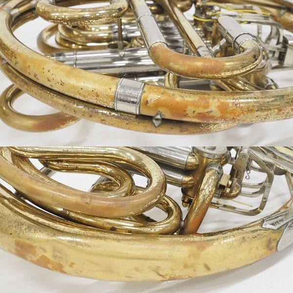 実際に弊社で買取させて頂いた★【使用感有り】YAMAHA/ヤマハ YHR-661/YHR661 フルダブルホルン ハードケース付きの画像 8枚目