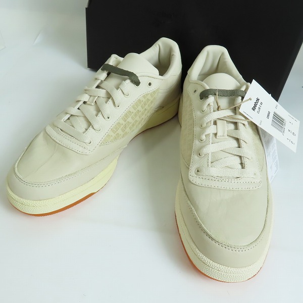 実際に弊社で買取させて頂いたEND. × Reebok/エンド × リーボック Club C 85 ClassicクラブC 85 サンドトラップ/クリフストーン G58845/27