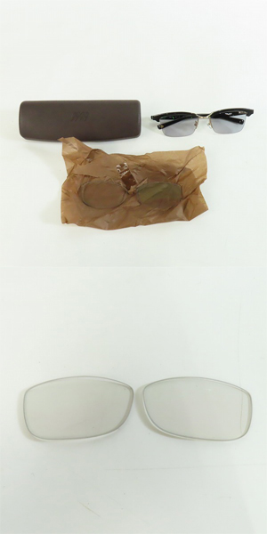 実際に弊社で買取させて頂いた999.9/フォーナインズ ハーフリム サングラス/アイウェア M-802の画像 9枚目