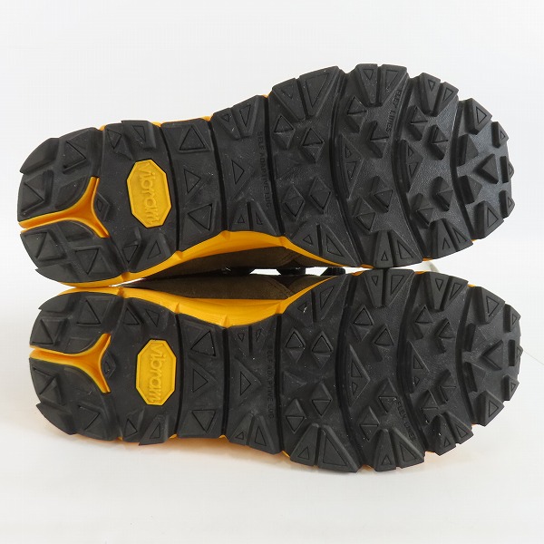 実際に弊社で買取させて頂いたATLANTIC STARS/アトランティックスターズ カーキ/レッド スニーカー/41の画像 2枚目