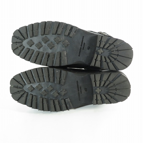 実際に弊社で買取させて頂いたALFREDO BANNISTER/アルフレッドバニスター UNILINE サンダル /40の画像 2枚目