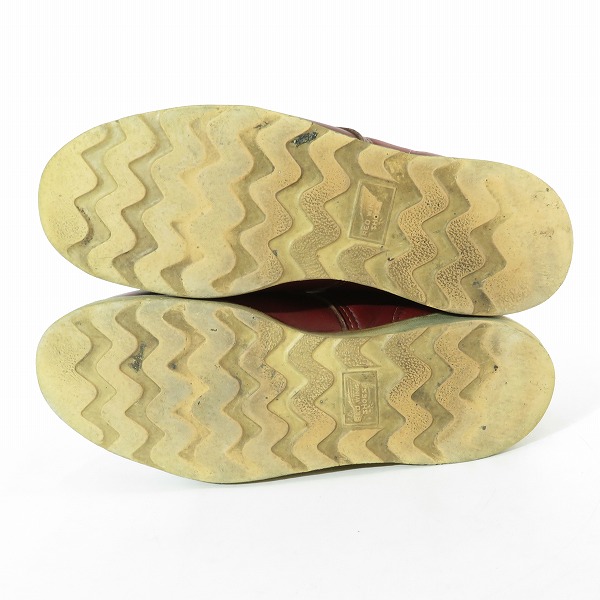 実際に弊社で買取させて頂いたRED WING/レッドウィング 四角犬タグ アイリッシュセッター モックトゥ ブーツ 8875/10の画像 2枚目