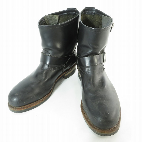 実際に弊社で買取させて頂いたRED WING/レッドウィング ショート エンジニアブーツ スチールトゥ ブラック 2976/11D