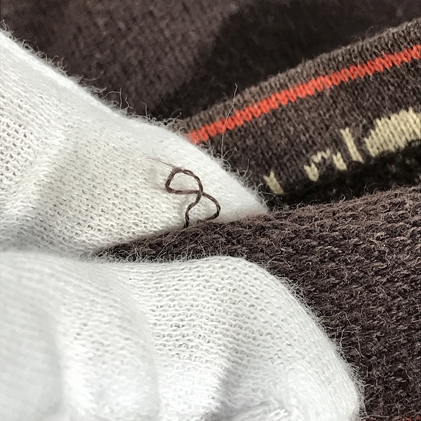 実際に弊社で買取させて頂いたNUMBER (N)INE/ナンバーナイン ハート 涙 ヘンリーネック Tシャツ/カットソー/3の画像 5枚目