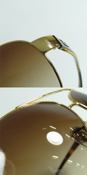 実際に弊社で買取させて頂いたRay-Ban/レイバン ティアドロップ サングラス RB3386 001/13の画像 8枚目